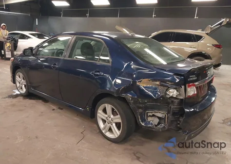 2013 Toyota Corolla S из США, поврежденный, VIN 2T1BU4EE4DC044555